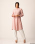 Poly Cotton Top With Back Smocked Panel 60841